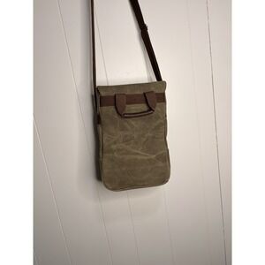 Wine/picnic BagBottle Khaki Green Waxed Canvas Wine Cooler Bag, Cheese Board Set